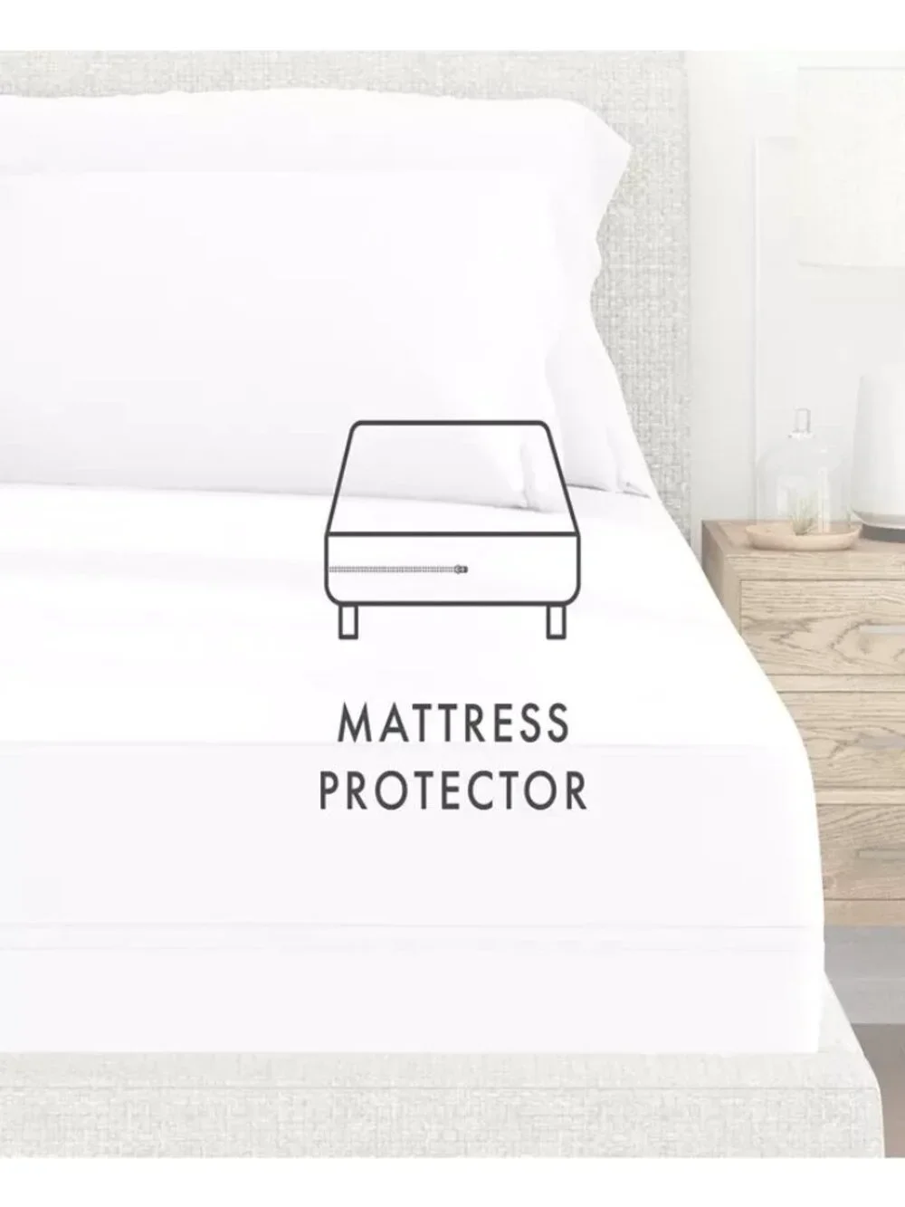 ienjoy Home Bed Bug And Spill Proof Zippered Mattress Protector, King $165